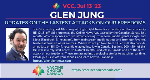 Glen Jung - Updates on Attacks Against Our Freedoms