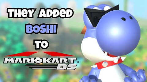 They Added Boshi To Mario Kart DS