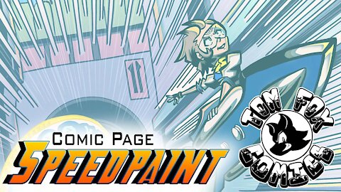 Aerodynamic Page 20 - Webcomic Speedpaint - TomFoxComics