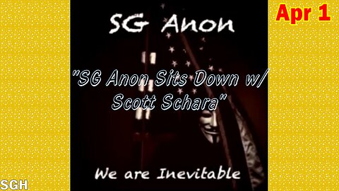 SG Anon Situation Update Apr 1: "BOMBSHELL: Something Big Is Coming"