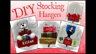 DIY Stocking Hangers