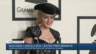 Madonna cancels Bok Center Performance