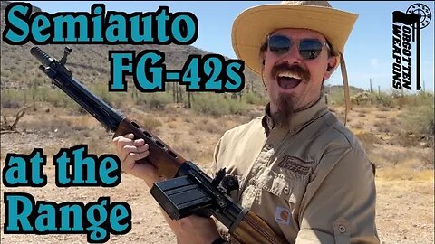 Semiauto FG-42 at the Range: 1st and 2nd Patterns