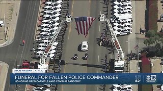 Phoenix PD Commander Greg Carnicle honored after line of duty death