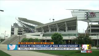 Could FC Cincinnati play at Paul Brown Stadium?