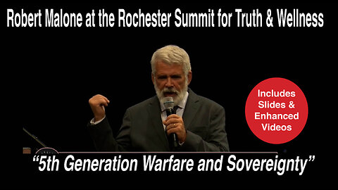 Dr. Robert Malone speaks on "5th Generation Warfare & Sovereignty" Rochester, NY
