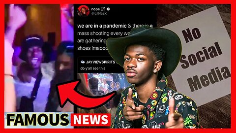 Lil Nas X Gets EXPOSED For Partying During A Pandemic | Famous News