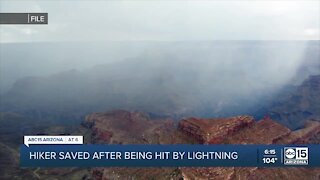 Good Samaritans step in to help save woman struck by lightning at Grand Canyon
