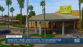 Apache tribe uses closed hotel to house COVID patients