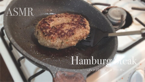 ASMR : How To Make Soft & Juicy Japanese Hamburger Steak | Plenty Of Vegetables, Super Healthy!