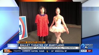 Good morning from the Ballet Theatre of Maryland!