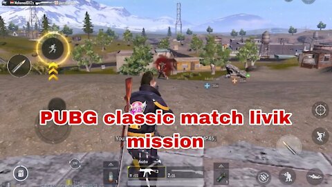PUBG classic match livik mission
