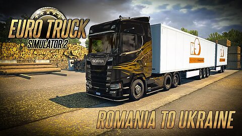 Romania to Ukraine - Scania S Next Gen V8 mod | ETS2 1.46 | Euro Truck Simulator 2 Gameplay G29