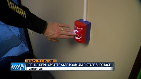 Grafton Police introduce 'Safe Room' in the department's lobby