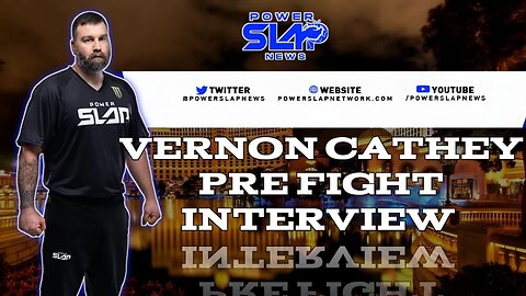 Power Slap News Pre Fight Interview: Vernon "The Mechanic" Cathey #vegas #powerslap1