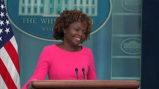 Karine Jean-Pierre Laughs When Asked When Joe Biden Will Hold Another Press Conference