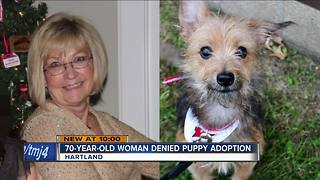 Age likely why Wisconsin rescue group denied 70-year-old woman dog adoption