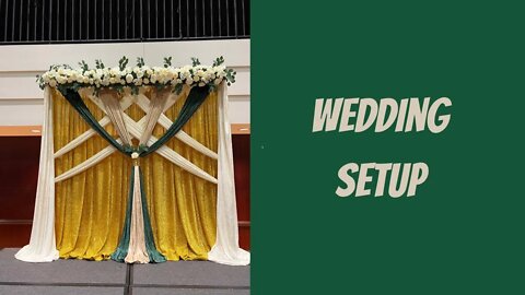 Wedding Setup | Wedding decor ideas