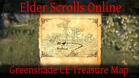 Greenshade CE Treasure Map [Elder Scrolls Online] ESO