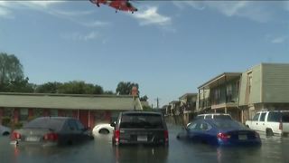 Rescue, flooding video from Port Arthur, Texas