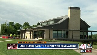 Lake Olathe reopens this weekend after renovations