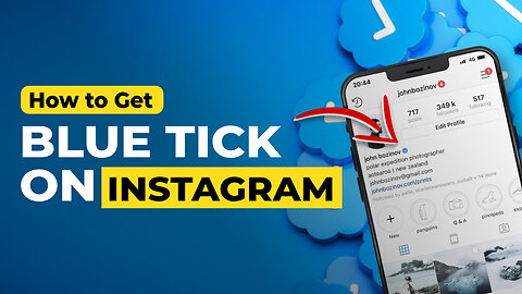 How to Get Blue Tick On Instagram