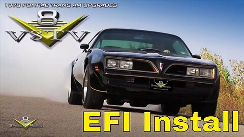 1978 Pontiac Trans Am FAST EZ EFI Fuel Injection Overdrive Engine Upgrades V8TV V8 Speed & Resto