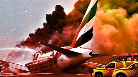 The fatal crash of Emirates Boeing 777 in Dubai