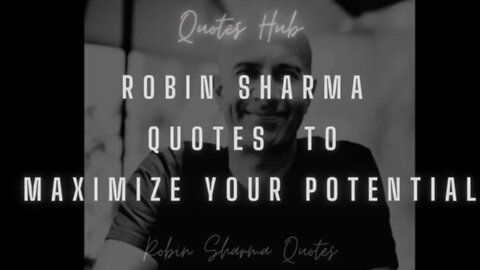 The Best Inspirational Quote of Robin Sharma || Quotes Hub