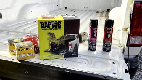 DIY spray on Raptor truck bed liner on my 2018 Ram