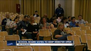 MPS Board votes to keep Webster Secondary School open with conditions