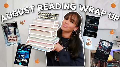 ALL THE BOOKS I READ THIS MONTH 2023 ~august book wrap up~ (romance, thrillers, & more book recs!)