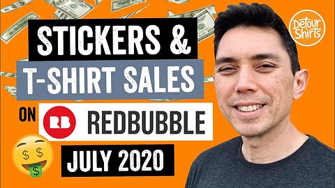 My RedBubble Sales Data for July 2020! How to look at your data so that you can increase sales.