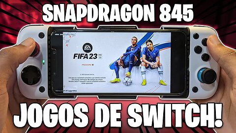 SNAPDRAGON 845 CONTRA JOGOS DE SWITCH! | FIFA 23, POKÉMON, ZELDA E MUITO MAIS!