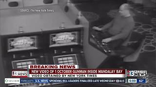 New video shows mass shooter inside Mandalay Bay