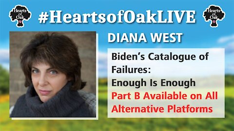 Diana West: Biden's Catalogue of Failures. Enough is Enough.