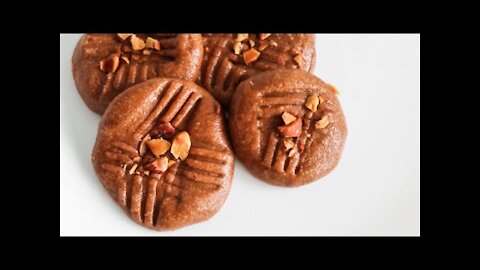 No Bake Peanut Butter Cookies | Easy Healthy Snack Idea