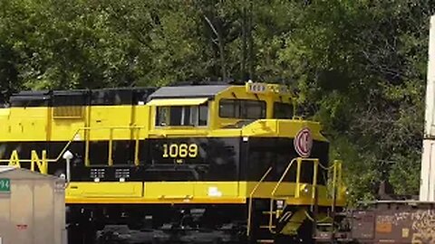 Virginian Heritage Unit on Norfolk Southern NS23G from Berea, Ohio September 2, 2023