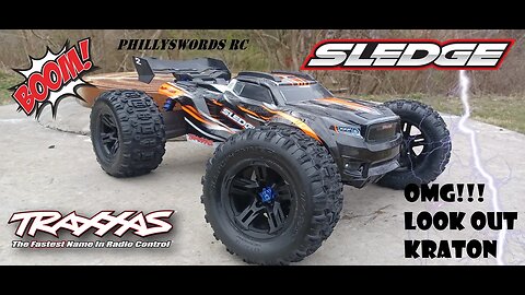 Traxxas Sledge 6S Bashing BEAST WOW