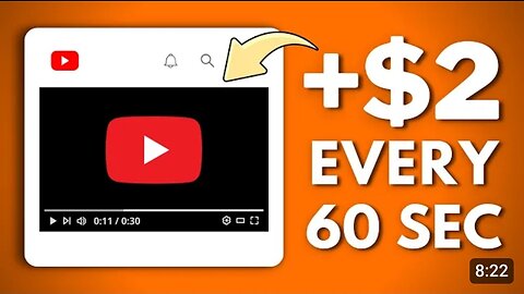 Earn $2 PER 60 SECONDS by Watching Videos - Make Money Online