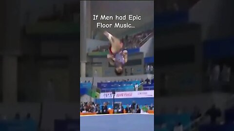 If Male Gymnasts had EPIC Floor Music #gymnastics #olympics #womensgymnastics