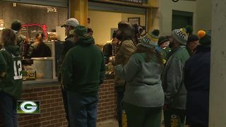 Packers fans visit Lambeau Field for the first time