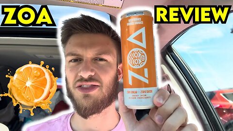 ZOA Energy Drink Wild Orange Review