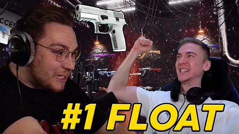 ohnePixel reacts to Sparkles P250 Whiteout #1 Float Attempt!