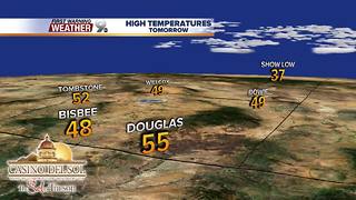 Chief Meteorologist Erin Christiansen's KGUN 9 Forecast Monday, February 19, 2018