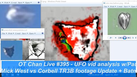Mick West vs Corbell Tr3b Update and other UAP vids and claims ] - OT Chan Live-395