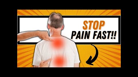 Middle & Upper Back Pain? Stop It FAST!