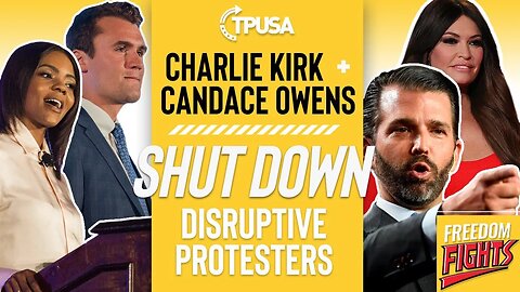 Charlie Kirk + Candace Owens SHUT DOWN Disruptive Protestors | Why Are These Students So Angry?