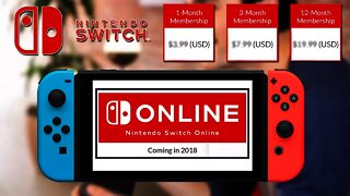 Nintendo Switch Online Membership NEW DETAILS! - Prices & 2018 Launch!