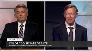 Sen. Cory Gardner, John Hickenlooper square off in U.S. Senate debate